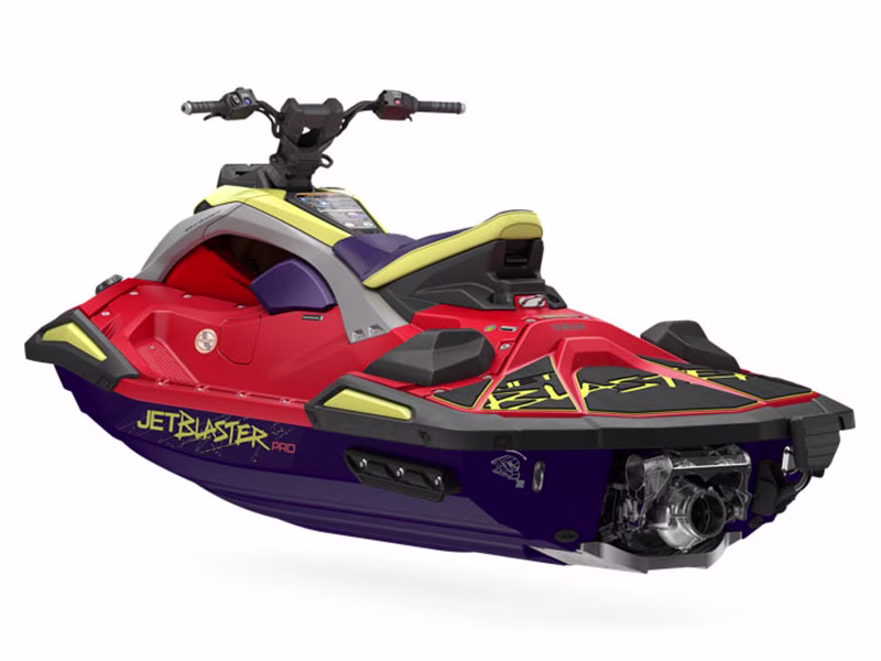 2026 Imperial Red / Nightshade Yamaha JetBlaster PRO 2-Up Personal Watercraft