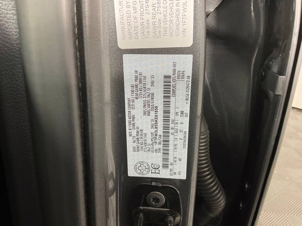 2025 Carbonized Gray Metallic Ford F-150 XLT 4X4 Truck