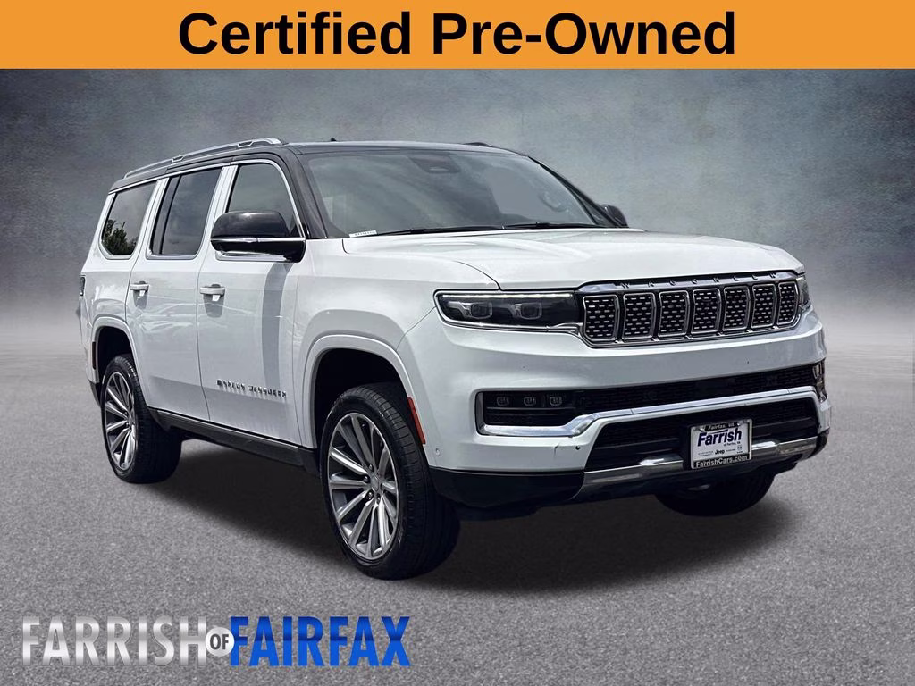 2023 Bright White Clearcoat Jeep Grand Wagoneer Series II 4X4 SUV