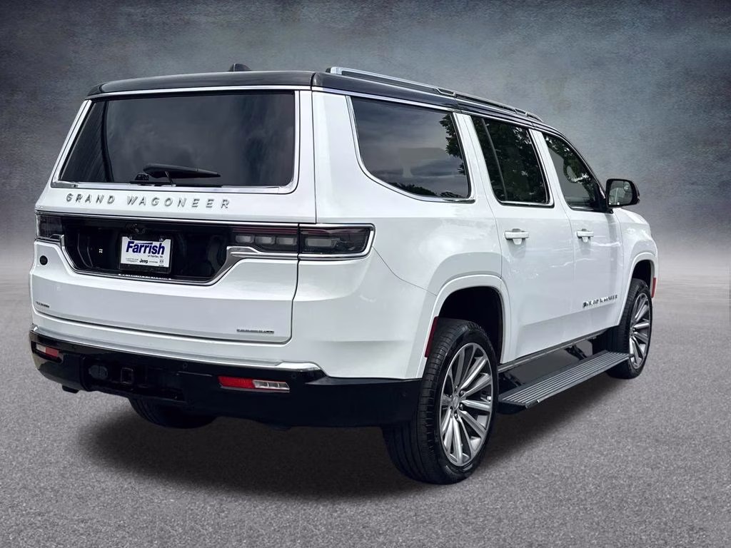 2023 Bright White Clearcoat Jeep Grand Wagoneer Series II 4X4 SUV
