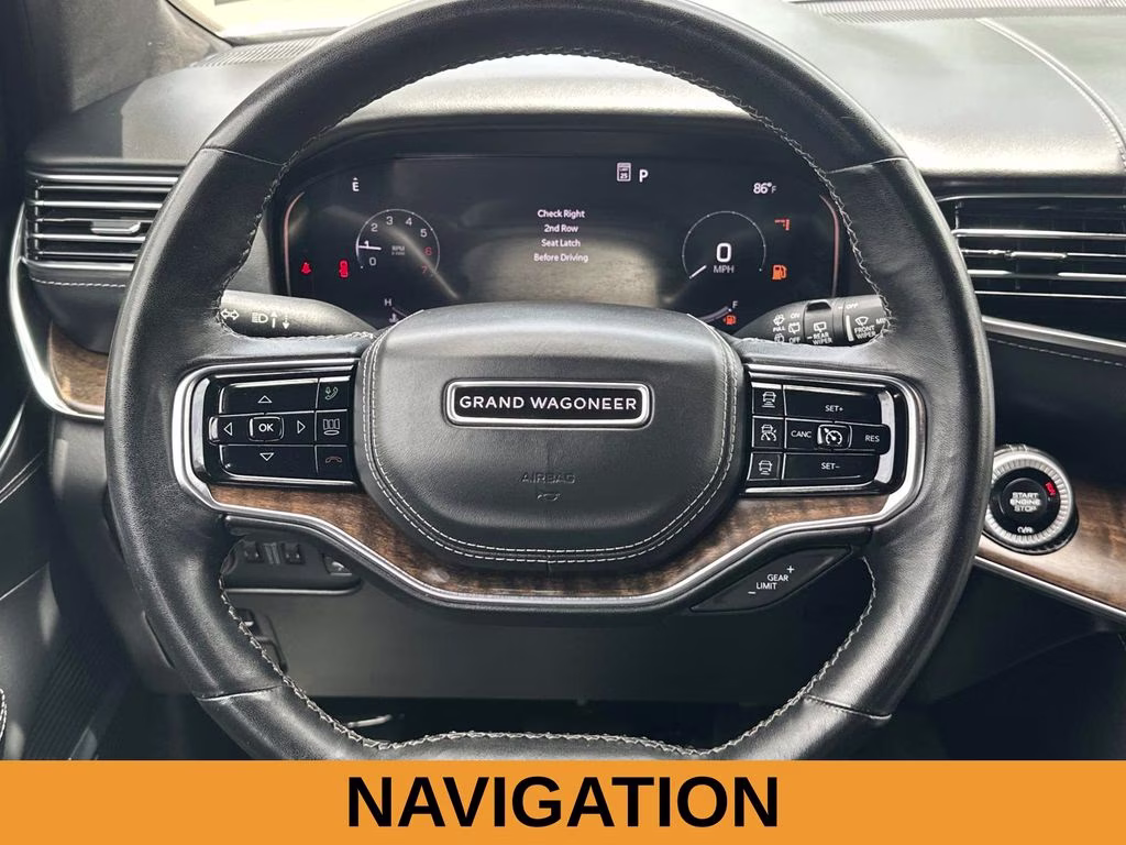 2023 Bright White Clearcoat Jeep Grand Wagoneer Series II 4X4 SUV