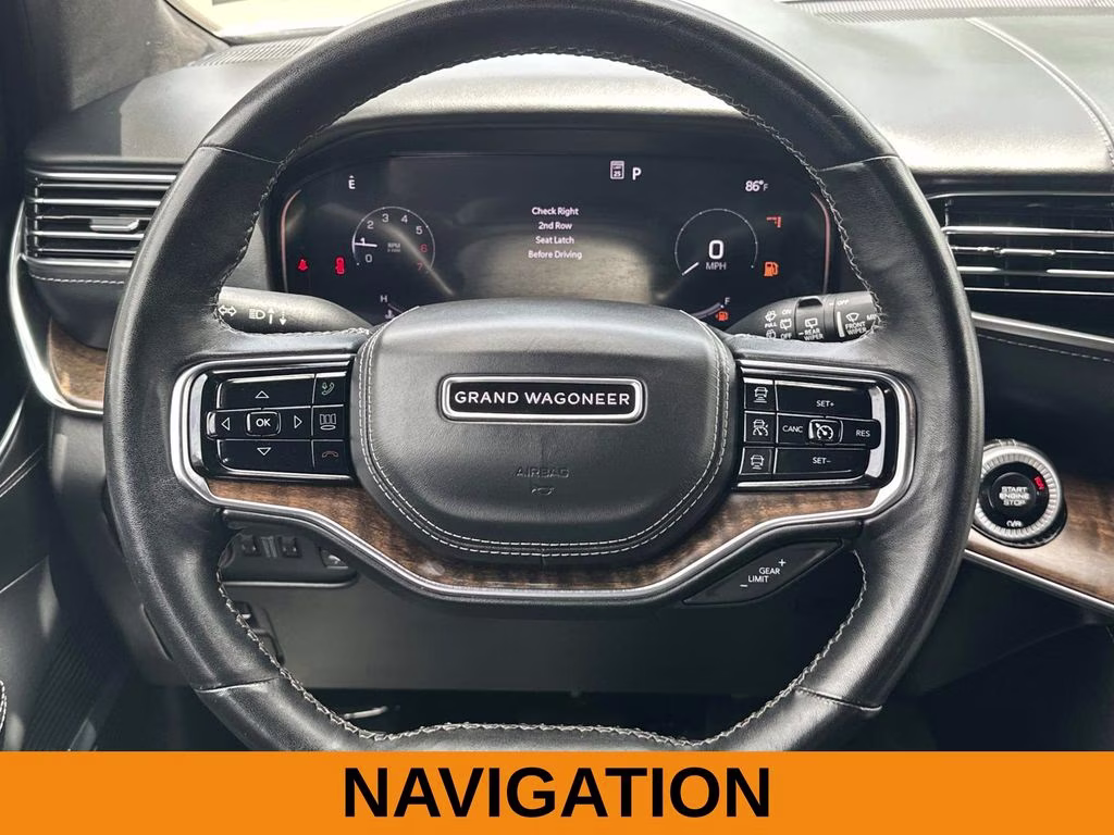 2023 Bright White Clearcoat Jeep Grand Wagoneer Series II 4X4 SUV