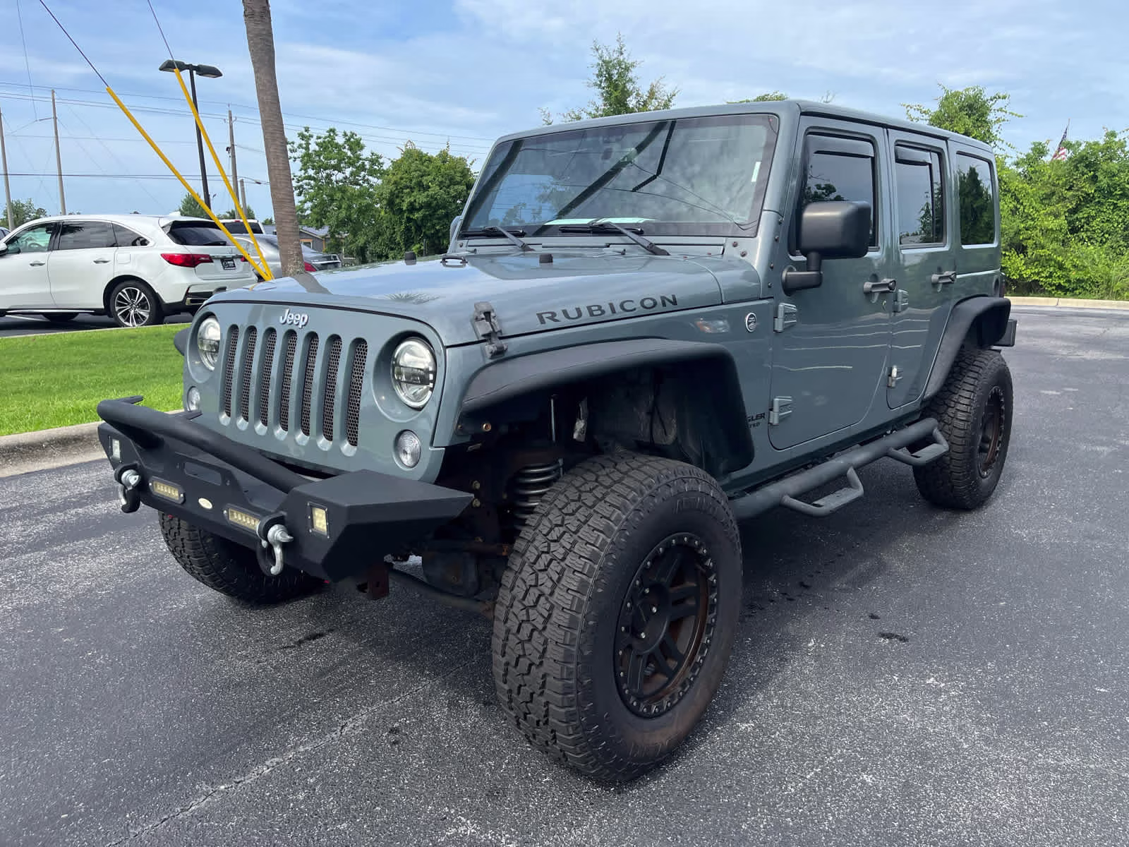 2015 Anvil Clearcoat Jeep Wrangler Unlimited Rubicon 4X4 SUV