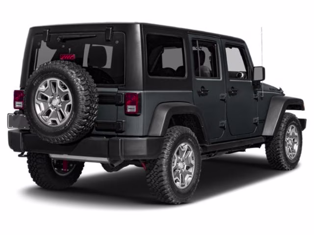 2015 Anvil Clearcoat Jeep Wrangler Unlimited Rubicon 4X4 SUV
