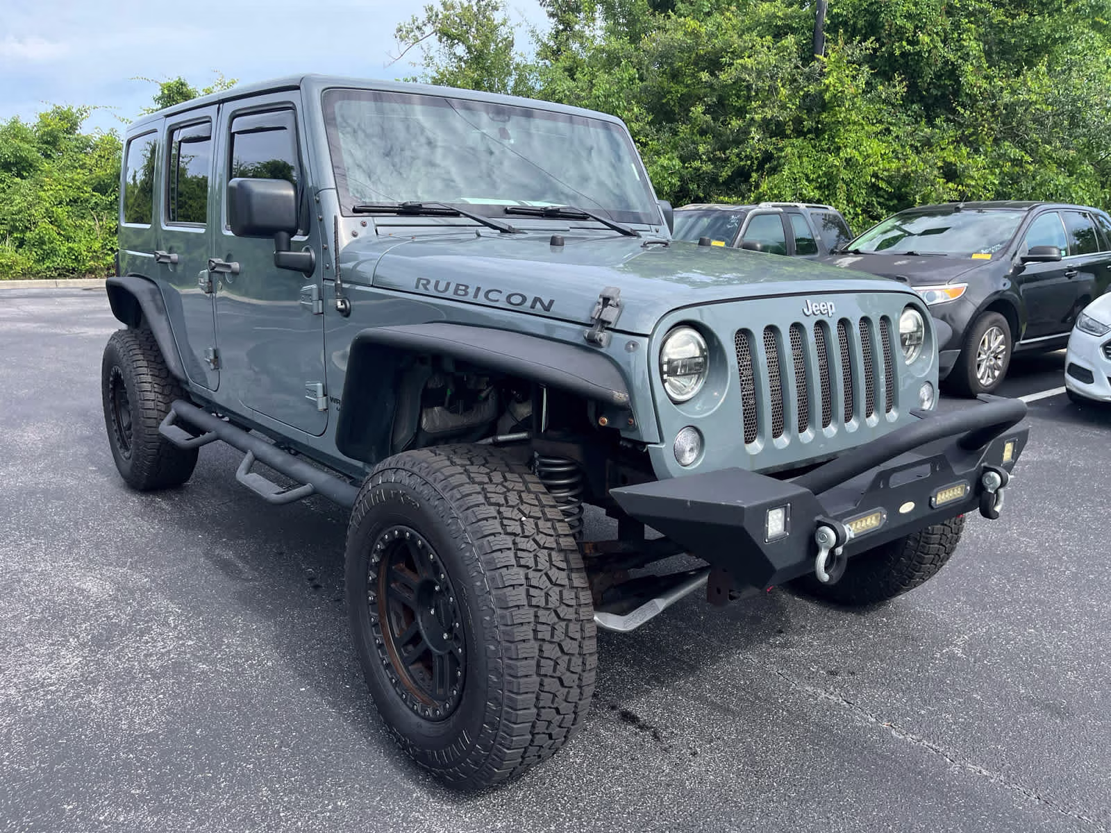 2015 Anvil Clearcoat Jeep Wrangler Unlimited Rubicon 4X4 SUV