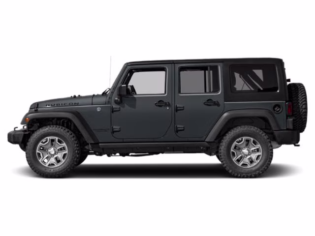 2015 Anvil Clearcoat Jeep Wrangler Unlimited Rubicon 4X4 SUV
