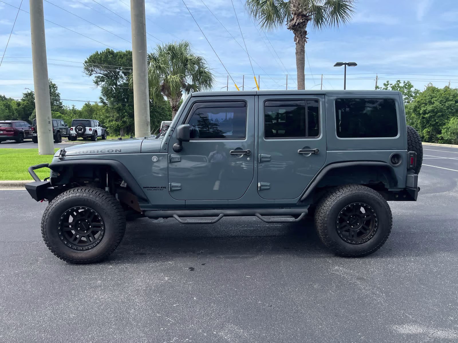 2015 Anvil Clearcoat Jeep Wrangler Unlimited Rubicon 4X4 SUV