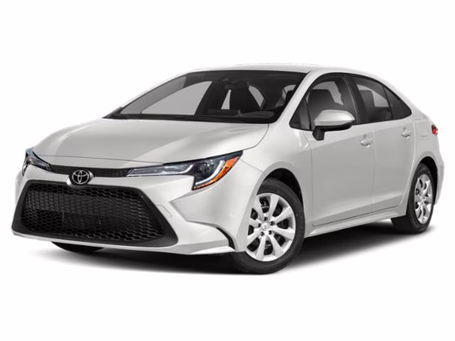 2020 Super White Toyota Corolla LE FWD