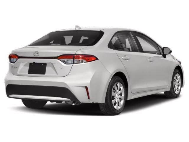 2020 Super White Toyota Corolla LE FWD