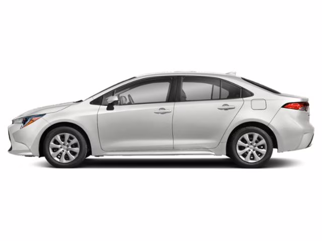 2020 Super White Toyota Corolla LE FWD