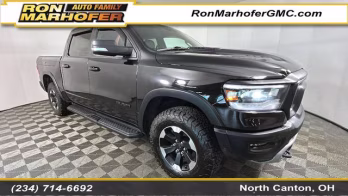 2022 Diamond Black Crystal Pearlcoat Ram 1500 Rebel 4X4 Truck