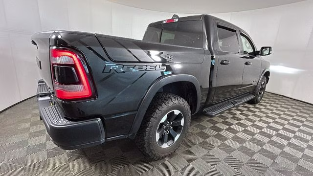2022 Diamond Black Crystal Pearlcoat Ram 1500 Rebel 4X4 Truck