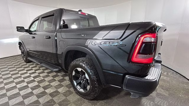 2022 Diamond Black Crystal Pearlcoat Ram 1500 Rebel 4X4 Truck
