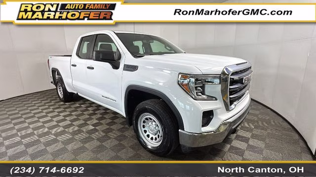 2021 Summit White GMC Sierra 1500 Base 4X4 Truck
