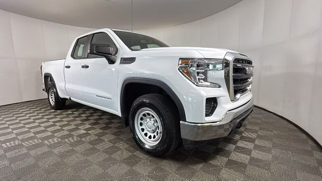 2021 Summit White GMC Sierra 1500 Base 4X4 Truck
