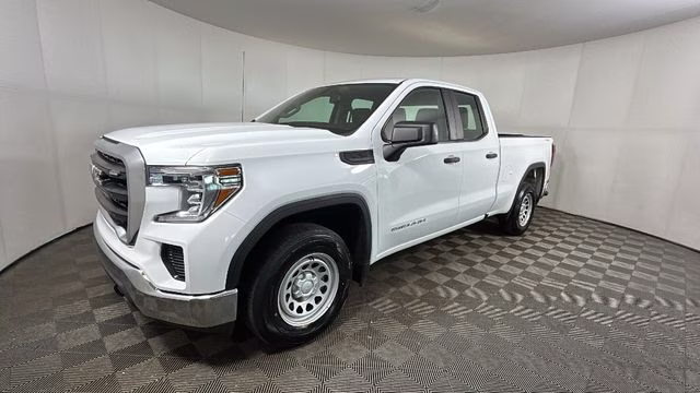 2021 Summit White GMC Sierra 1500 Base 4X4 Truck