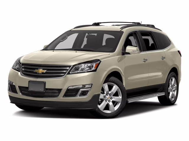2017 Champagne Silver Metallic Chevrolet Traverse LT AWD SUV
