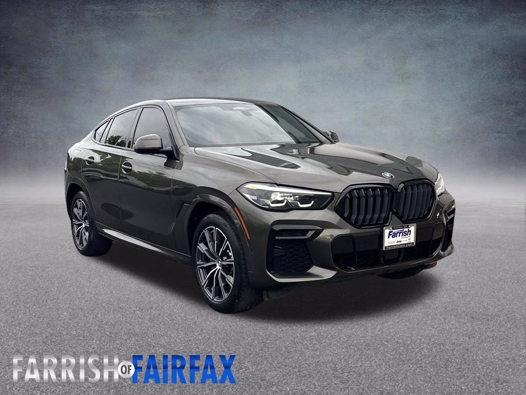 2022 Manhattan Green Metallic BMW X6 xDrive40i AWD SUV