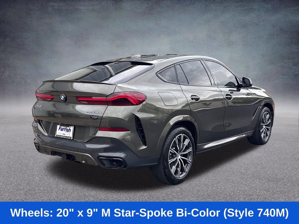 2022 Manhattan Green Metallic BMW X6 xDrive40i AWD SUV