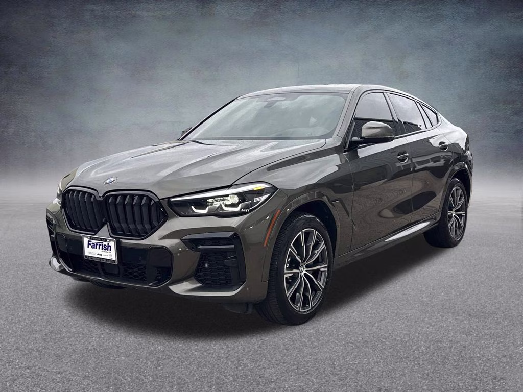 2022 Manhattan Green Metallic BMW X6 xDrive40i AWD SUV