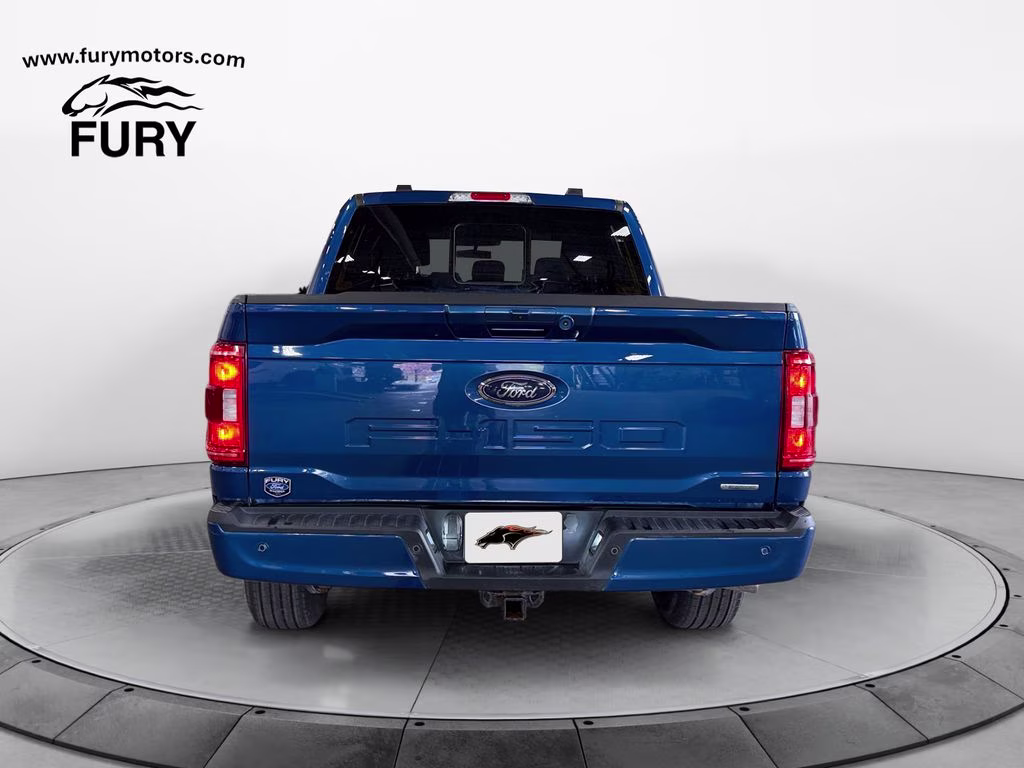 2023 Blue Metallic Ford F-150 XLT Sport w/Class IV Trailer Hitch 4X4 Truck