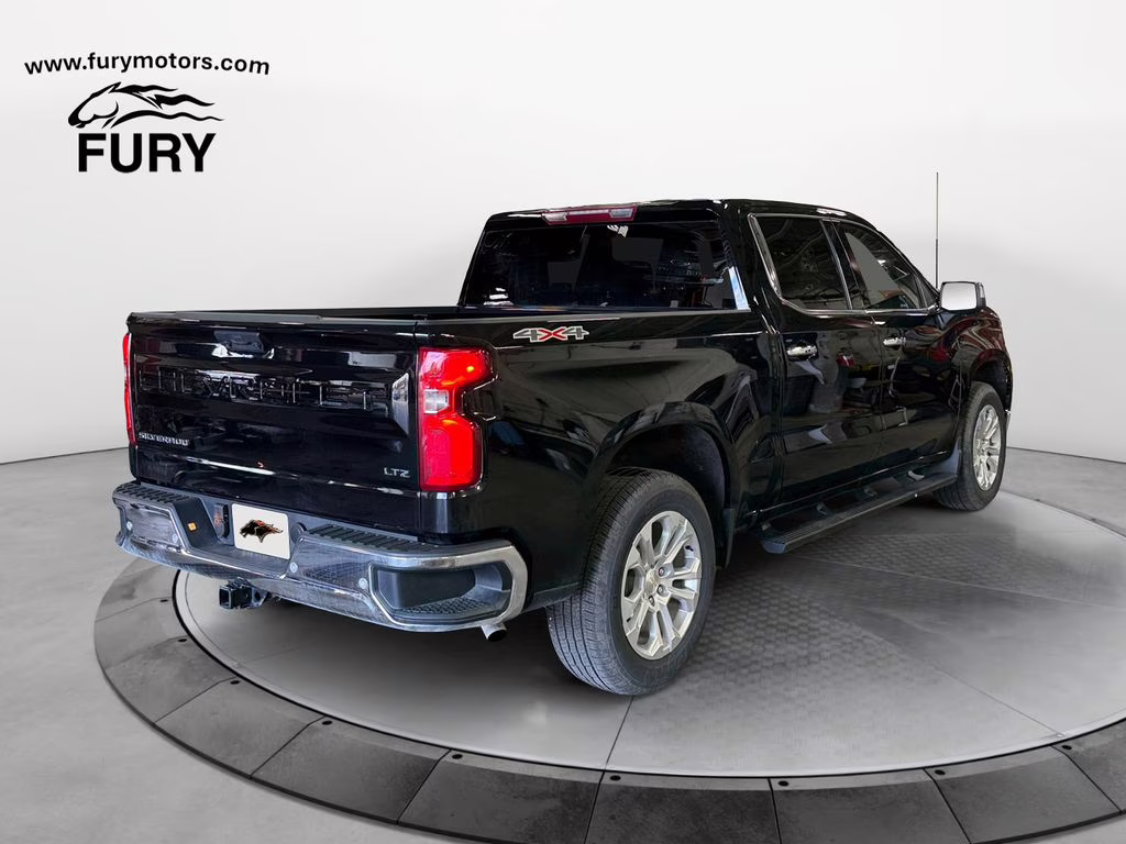 2024 Black Chevrolet Silverado 1500 LTZ 1LZ w/Heated & Ventilated Seats 4X4 Truck