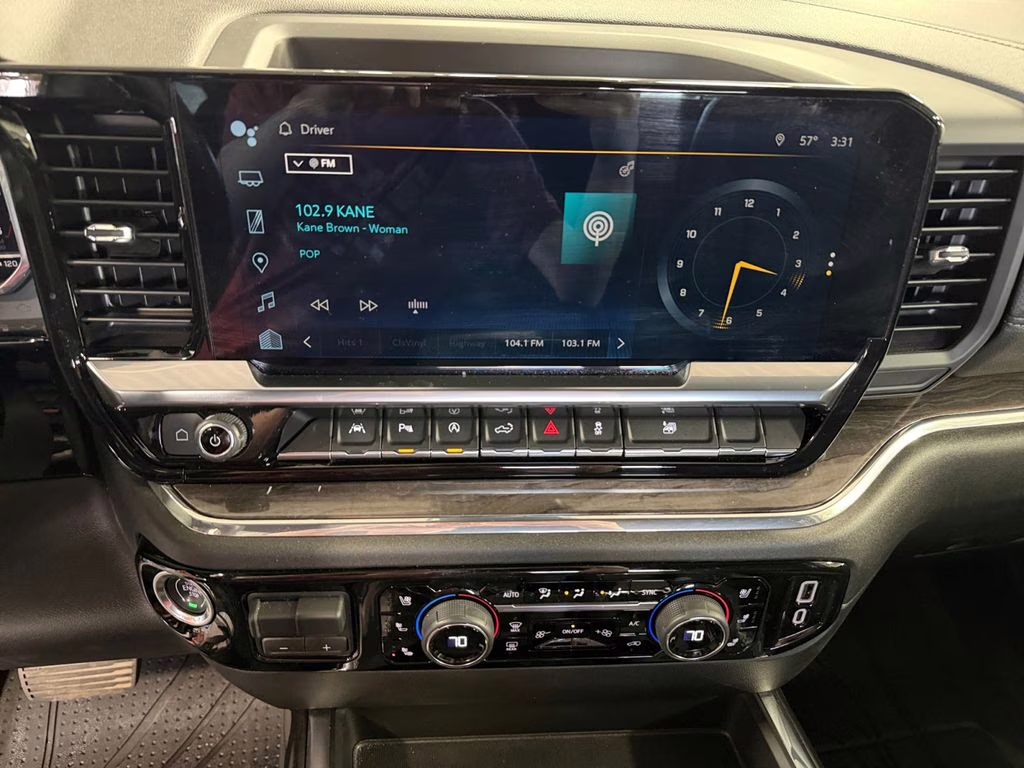 2024 Black Chevrolet Silverado 1500 LTZ 1LZ w/Heated & Ventilated Seats 4X4 Truck