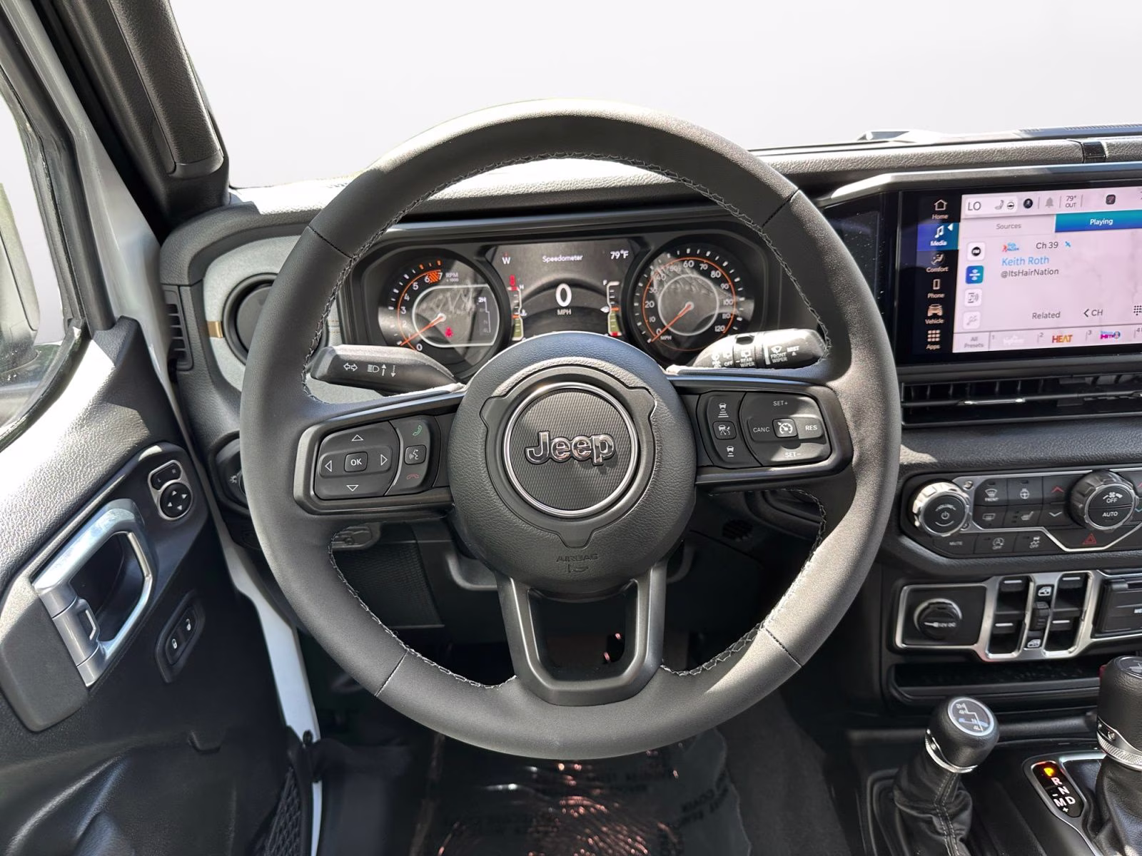 2026 Bright White Clearcoat Jeep Wrangler Sport S 4X4 SUV
