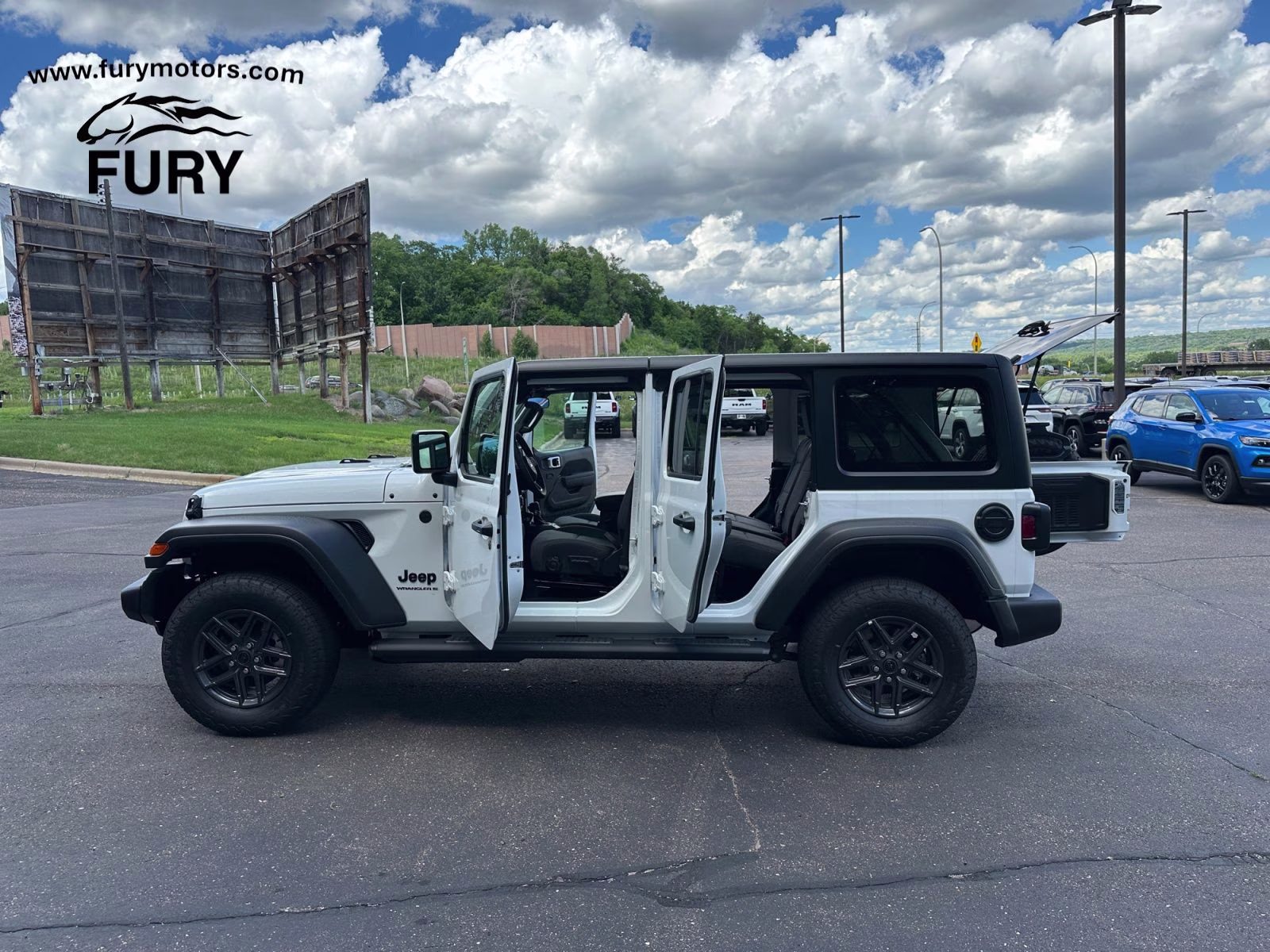 2026 Bright White Clearcoat Jeep Wrangler Sport S 4X4 SUV