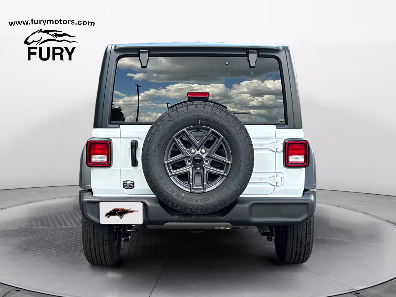 2026 Bright White Clearcoat Jeep Wrangler Sport S 4X4 SUV