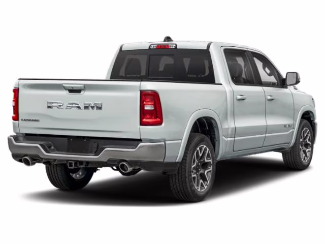 2026 Ivory White Tri-Coat Pearlcoat Ram 1500 Laramie 4X4 Truck