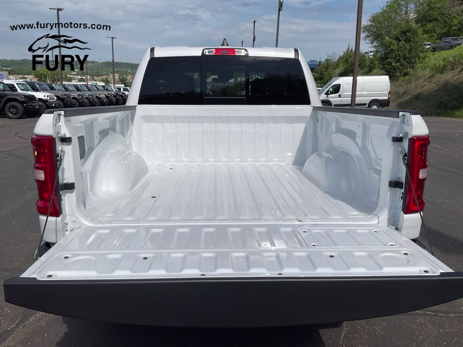 2026 Ivory White Tri-Coat Pearlcoat Ram 1500 Laramie 4X4 Truck