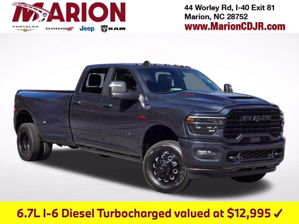 2026 Forged Blue Metallic Ram 3500 Laramie 4X4 Truck