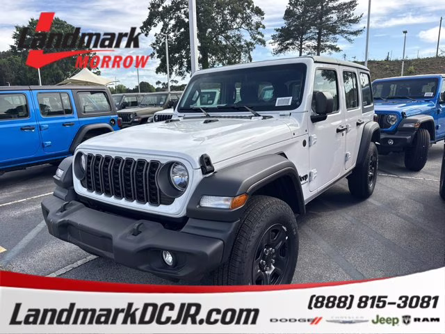 2026 Bright White Clearcoat Jeep Wrangler Sport 4X4 Convertible