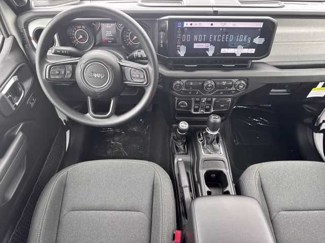 2026 Bright White Clearcoat Jeep Wrangler Sport 4X4 Convertible