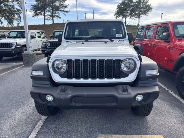 2026 Bright White Clearcoat Jeep Wrangler Sport 4X4 Convertible