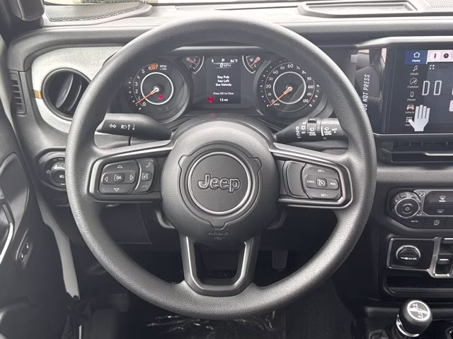 2026 Bright White Clearcoat Jeep Wrangler Sport 4X4 Convertible
