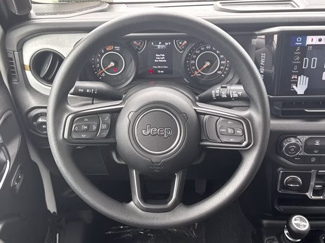 2026 Bright White Clearcoat Jeep Wrangler Sport 4X4 Convertible