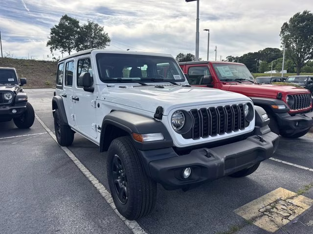 2026 Bright White Clearcoat Jeep Wrangler Sport 4X4 Convertible