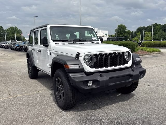 2026 Bright White Clearcoat Jeep Wrangler Sport 4X4 Convertible