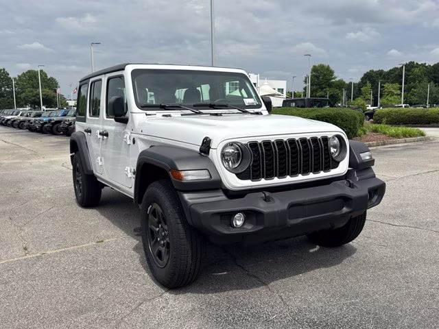 2026 Bright White Clearcoat Jeep Wrangler Sport 4X4 Convertible