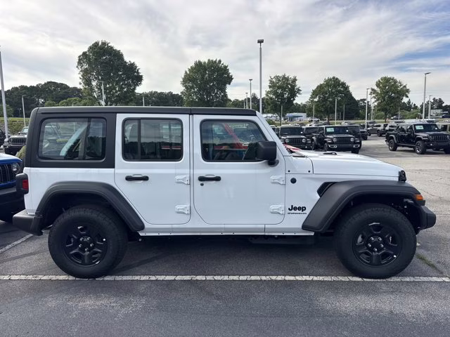 2026 Bright White Clearcoat Jeep Wrangler Sport 4X4 Convertible