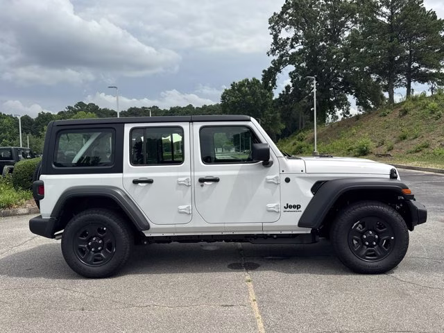 2026 Bright White Clearcoat Jeep Wrangler Sport 4X4 Convertible