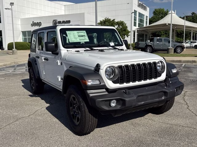 2026 Bright White Clearcoat Jeep Wrangler Sport 4X4 Convertible