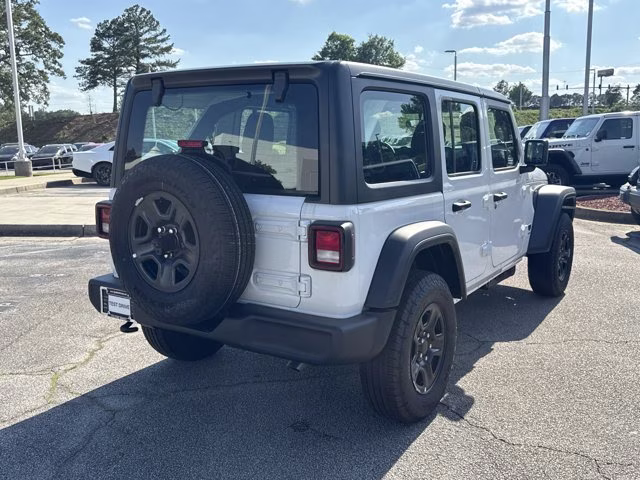 2026 Bright White Clearcoat Jeep Wrangler Sport 4X4 Convertible