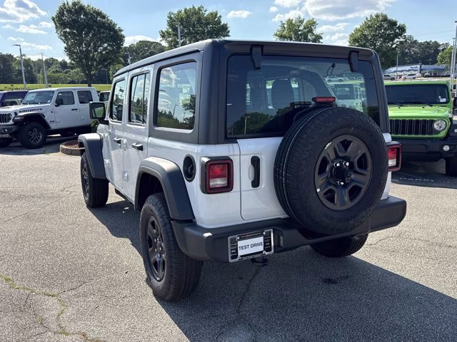 2026 Bright White Clearcoat Jeep Wrangler Sport 4X4 Convertible