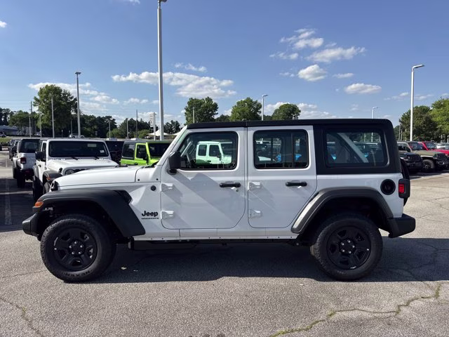 2026 Bright White Clearcoat Jeep Wrangler Sport 4X4 Convertible