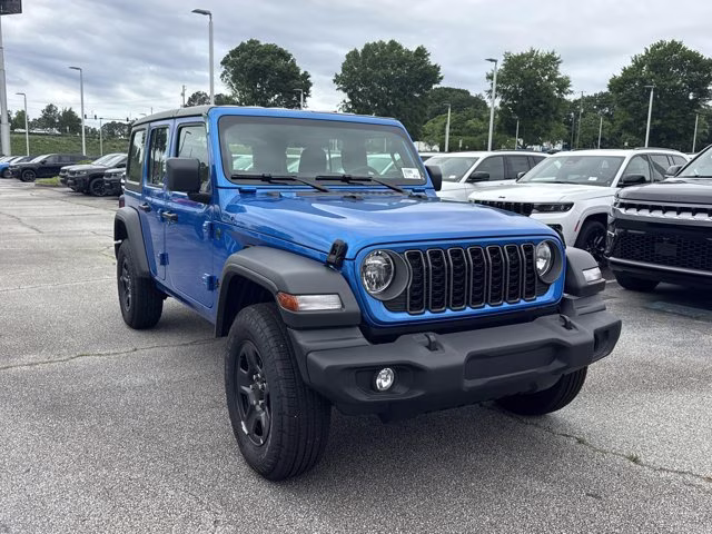 2026 Hydro Blue Pearlcoat Jeep Wrangler Sport 4X4 Convertible