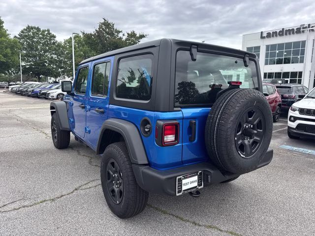 2026 Hydro Blue Pearlcoat Jeep Wrangler Sport 4X4 Convertible