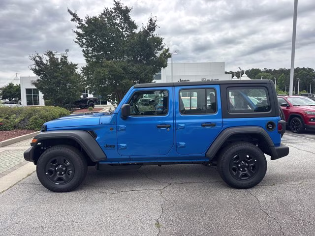 2026 Hydro Blue Pearlcoat Jeep Wrangler Sport 4X4 Convertible